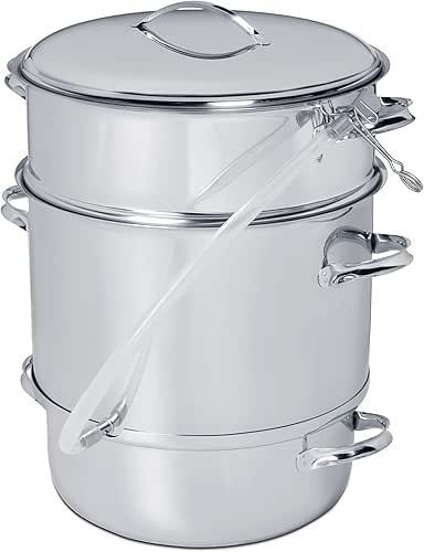 The Original Mehu-Liisa 11 Liter Stainless Steel Steam Juicer