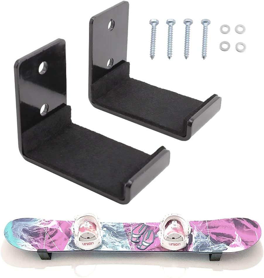 Mountainpeak Snowboard Wall Mount Rack, Indoor Storage Display Rack