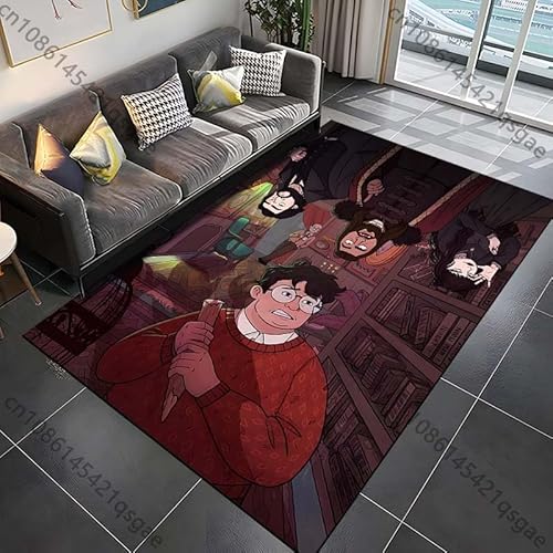 �f��uWhat We Do In The Shadows�v�����O�J�[�y�b�g �Q�� ���r���O���[�� �o�X���[���}�b�g �N���G�C�e�B�u�ȃh�A�N���[�N �z�[���f�R���[�V���� N1313 80×120cm