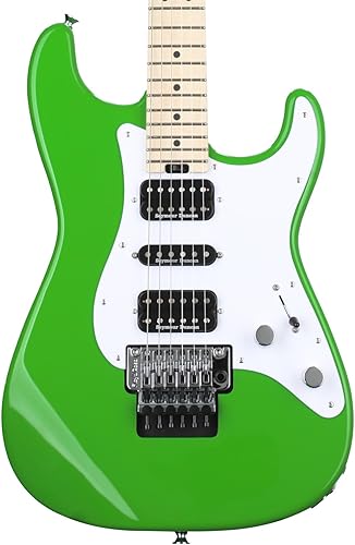 Charvel Pro-Mod So-Cal Style 1 HSH FR Guitarra Eléctrica - Verde Slime con Diapasón de Arce