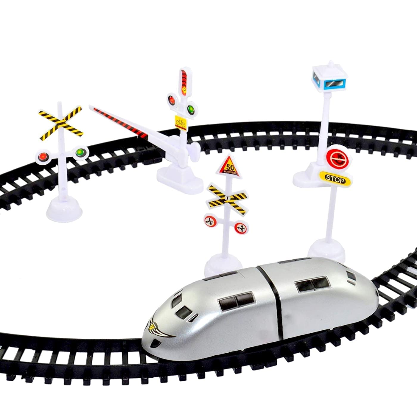 LEYSIN High Speed Metro Train Toy with Flyover and Long Track Battery Operated Toys for Kids Playing and Gifting Use Pack of 1 (B0B4DFCZ1Q) Amazon Price History, Amazon Price Tracker