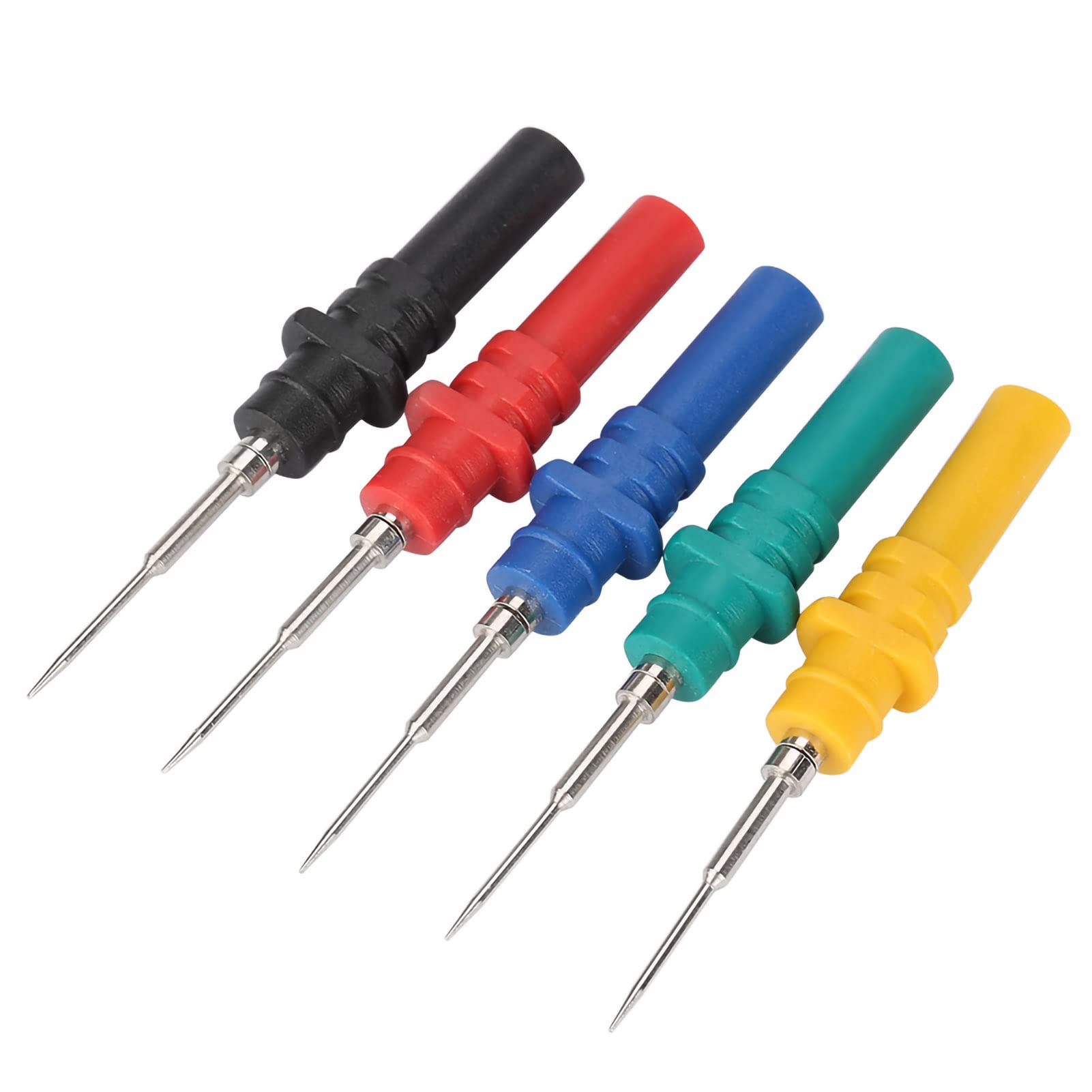 Automotive Repair Probe, 20 Replacement Pins, Ideal for Small Gauge Wires, Pin, Tip Probes for Circuit Boards, Comes with Banana Plug, Compatible with Oscilloscope, Recoverable