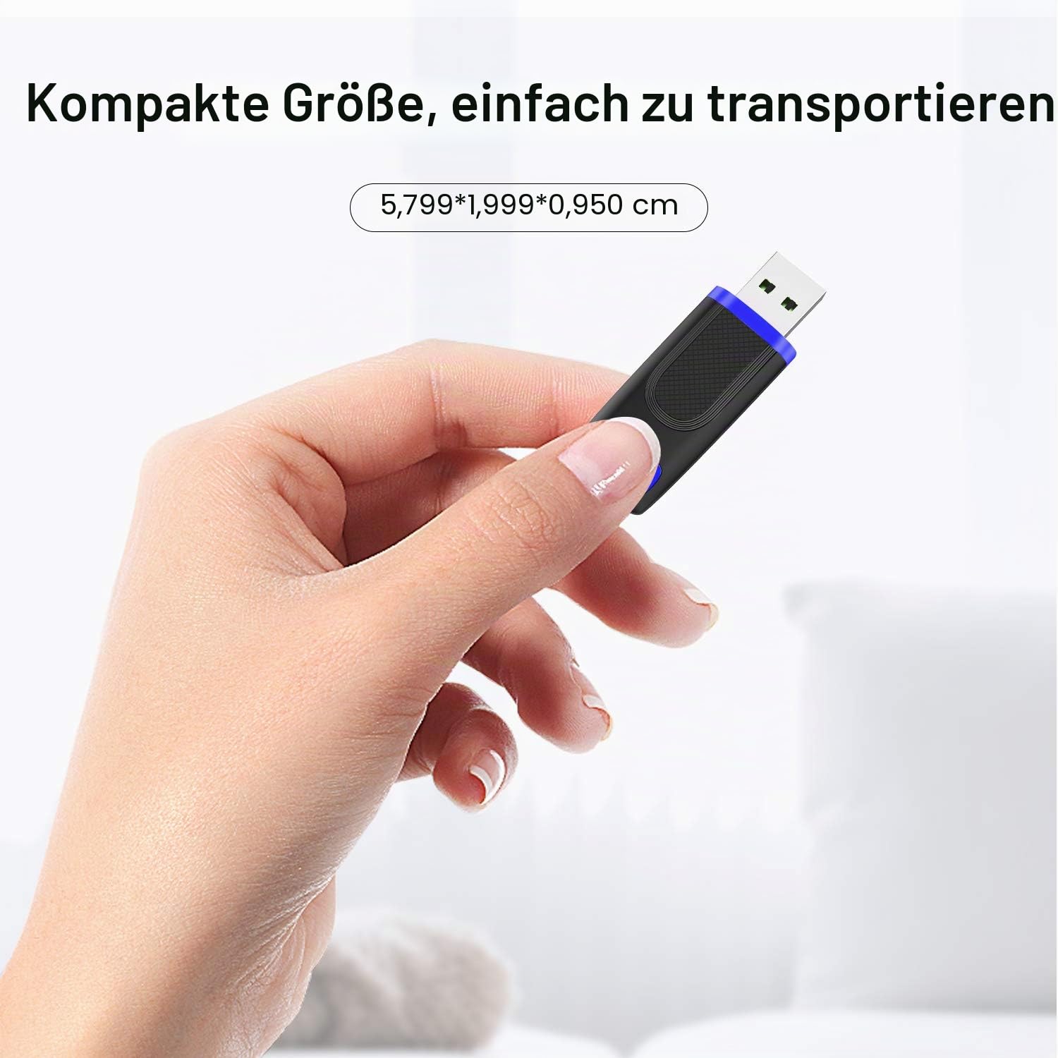Vansuny USB 3.0 Speicherstick 32GB Flash Laufwerk mit LED-Anzeige 5 Stück