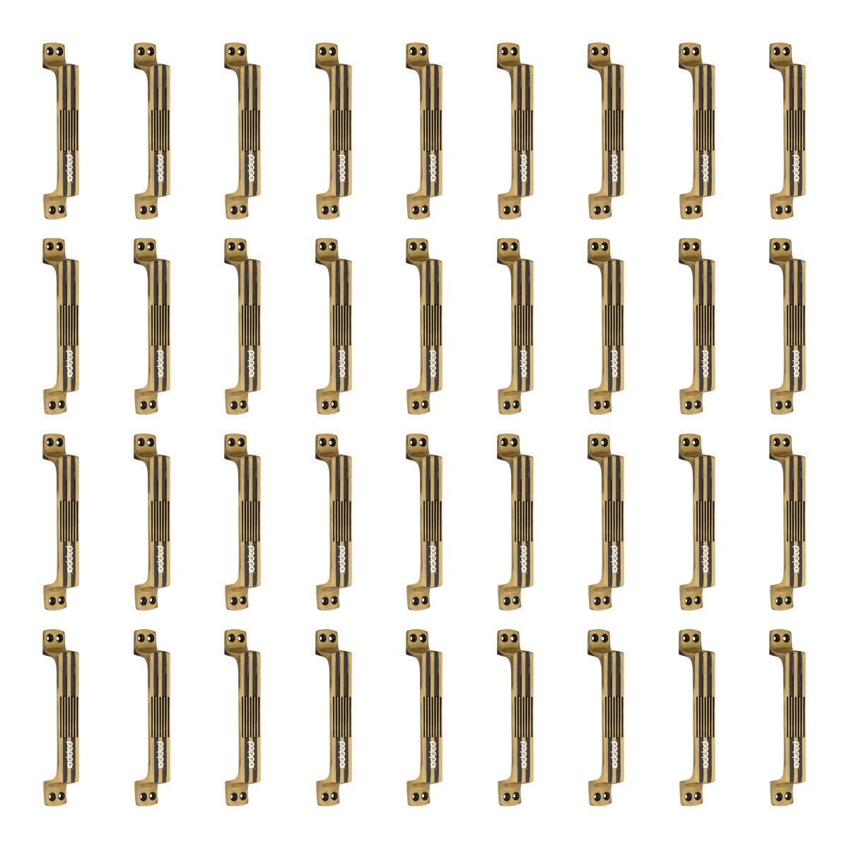 Peppa™ Antique Brass Finish Door and Window/Cabinet Handle 6 Inches Lines (Pack of 36) (B09TC7X8N4) Amazon Price History, Amazon Price Tracker