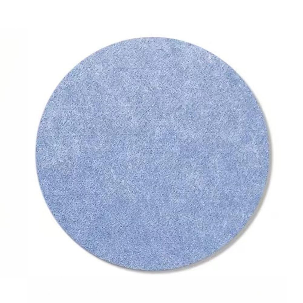 Runde Pinnwand aus Kork und Filz, 30 cm Durchmesser, selbstklebend, auch als Wandschutz für Dartscheiben geeignet.