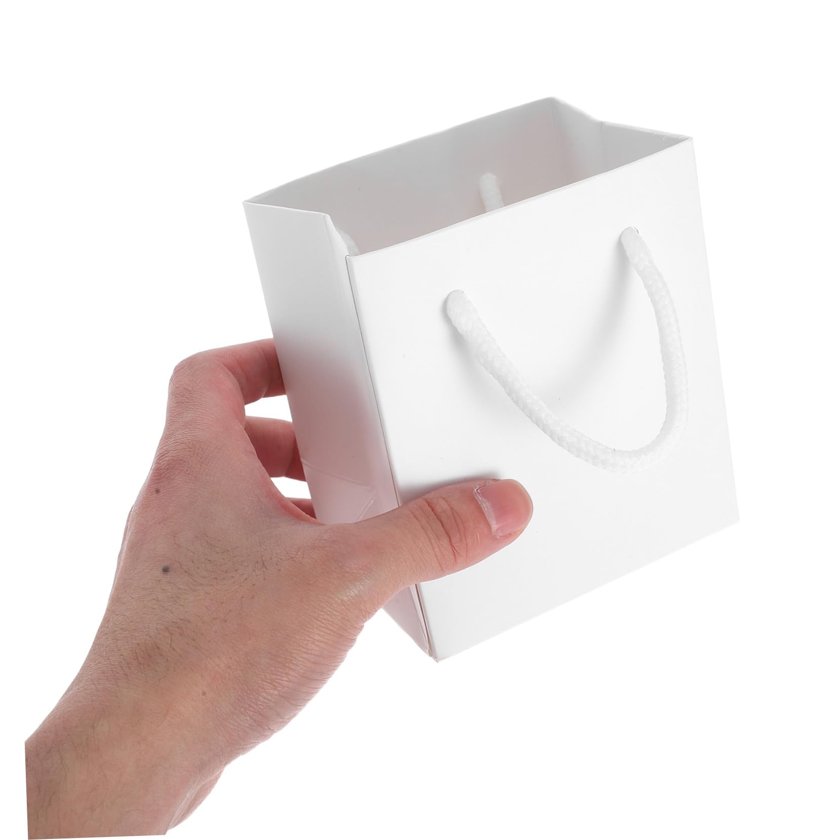 Hochzeitstasche aus Papier 24 Stück mit Henkeln für Gastgeschenke