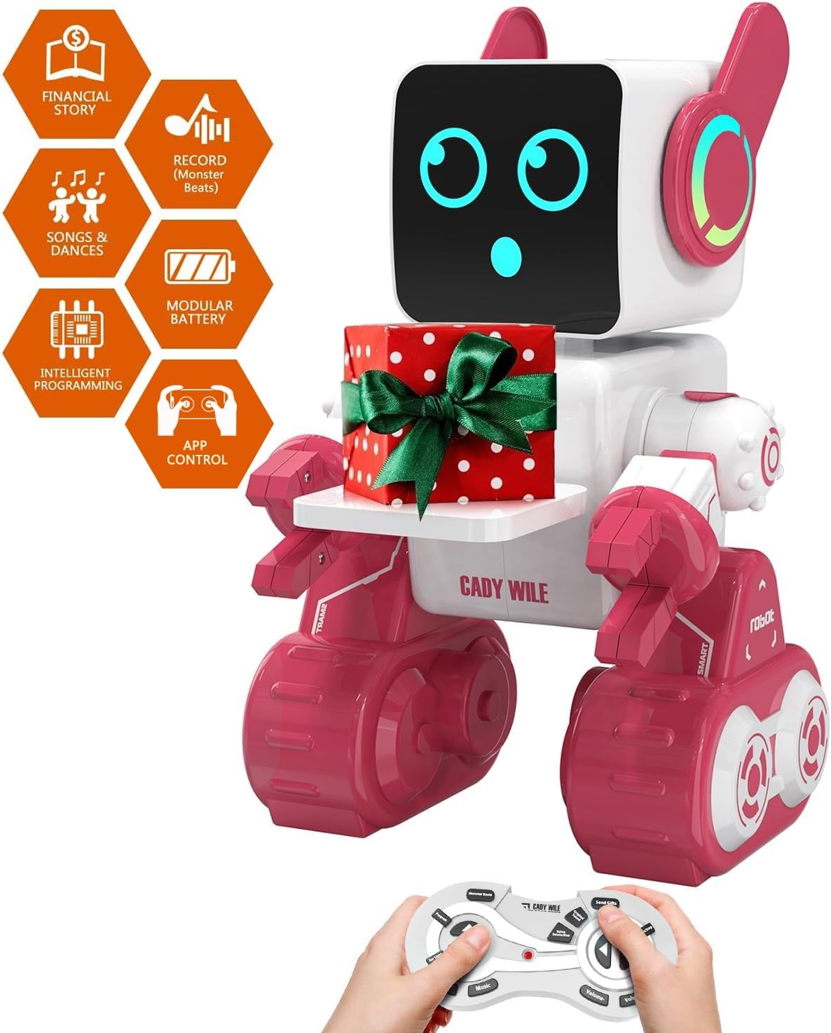 Amazon.com: zechuan Robot Toy for Kids, Remote Control Intelligent