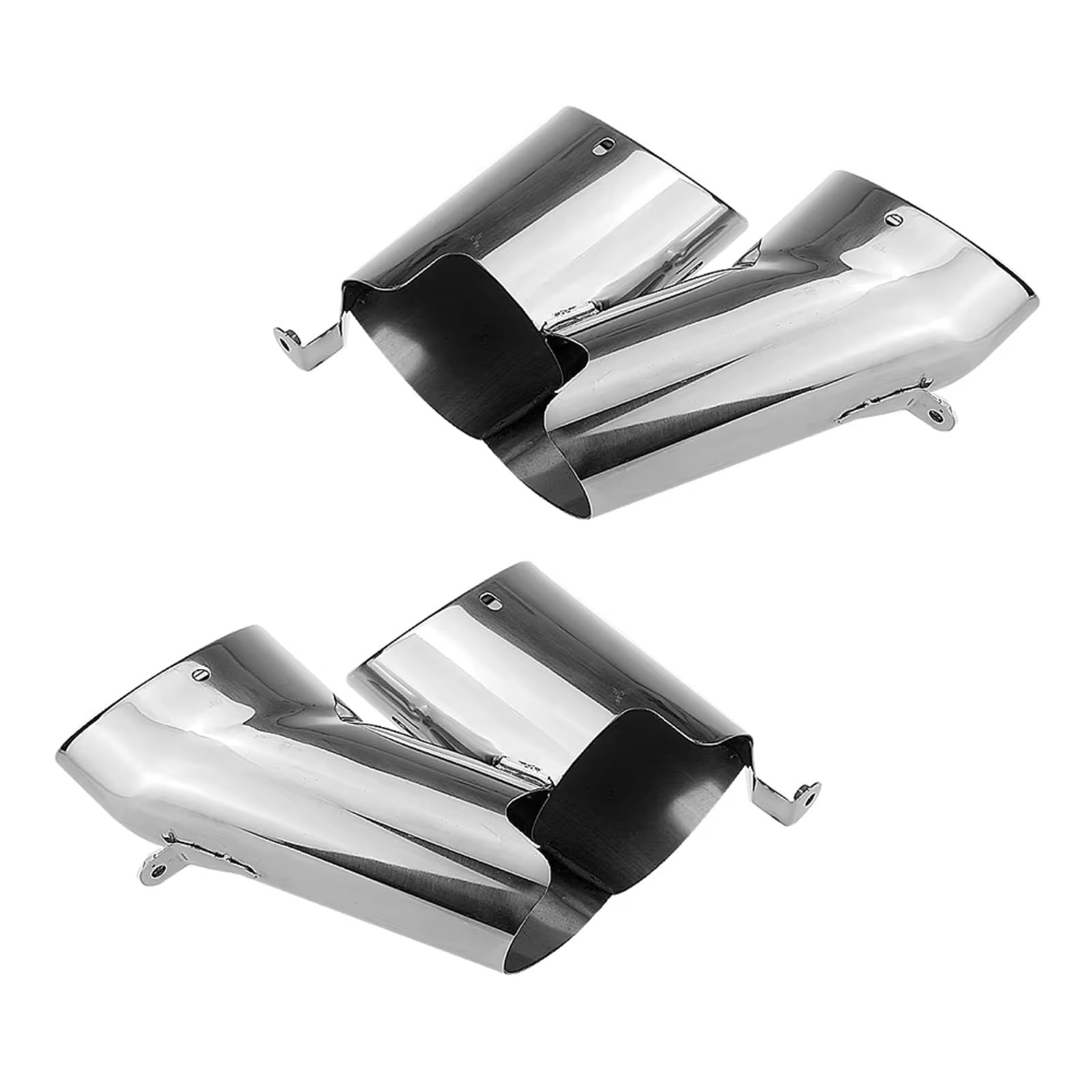 Terminali Auto Punta Tubo Marmitta Posteriore Per Accord Sport Per Touring 2018-2022 Car Air Vent Out Terminale Finitura Argento Punta Scarico