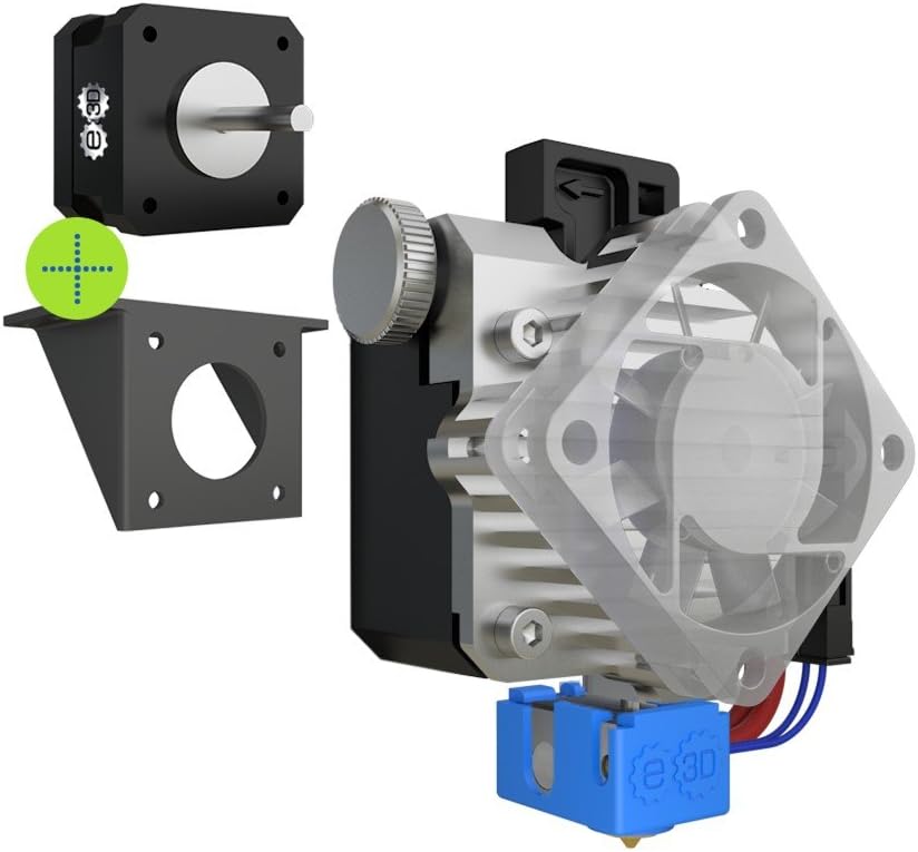 Genuine E3D Titan Aero 3mm Standard 12V Full Aero Kit-Aero Motor & Bracket (TITAN-AERO-ST-300-12V-+BR-+MTR)