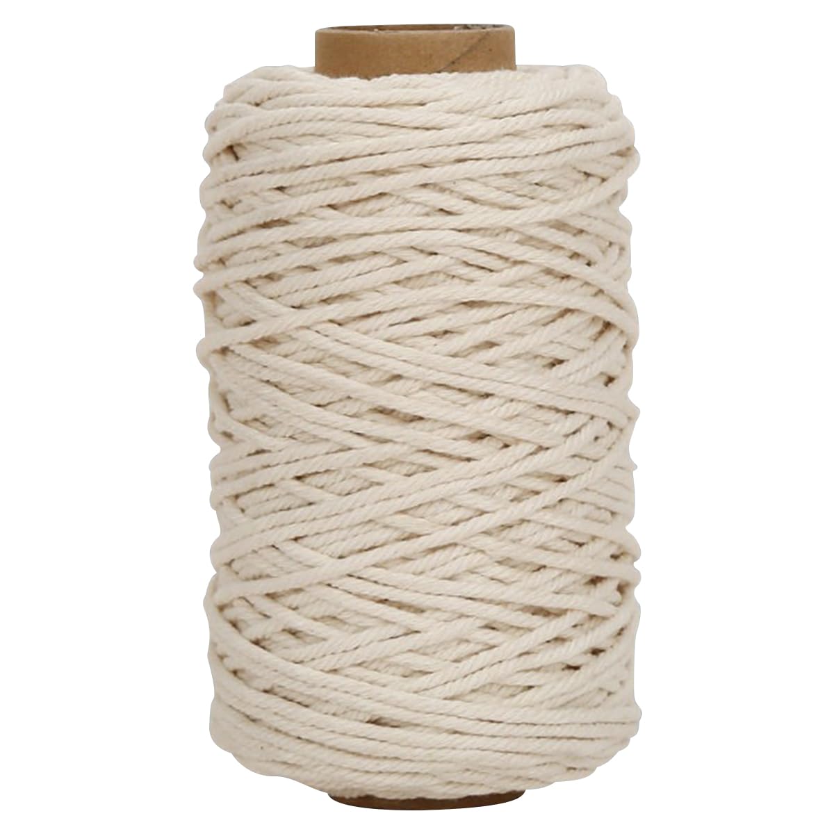 Makramee-Kordel 1 mm-10 mm, gedrehtes Kordelseil für handgefertigte Wandbehänge, Bastelarbeiten und Strickprojekte