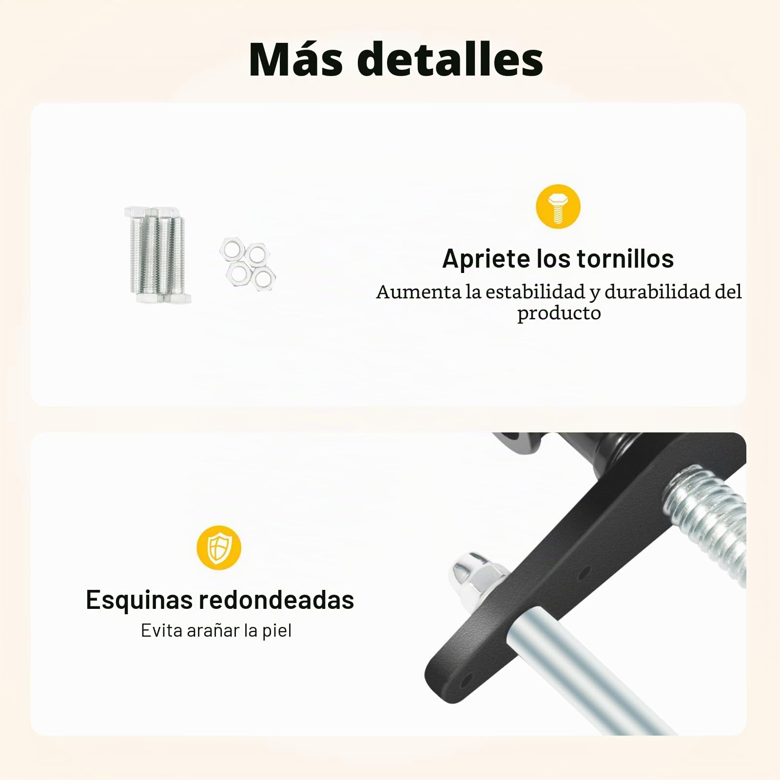 Tornillo de banco de madera para carpintería, carpintería, bricolaje, taller, con 15 cm de distancia central, 20 kg, capacidad de carga 5,3 kg, color negro y plateado