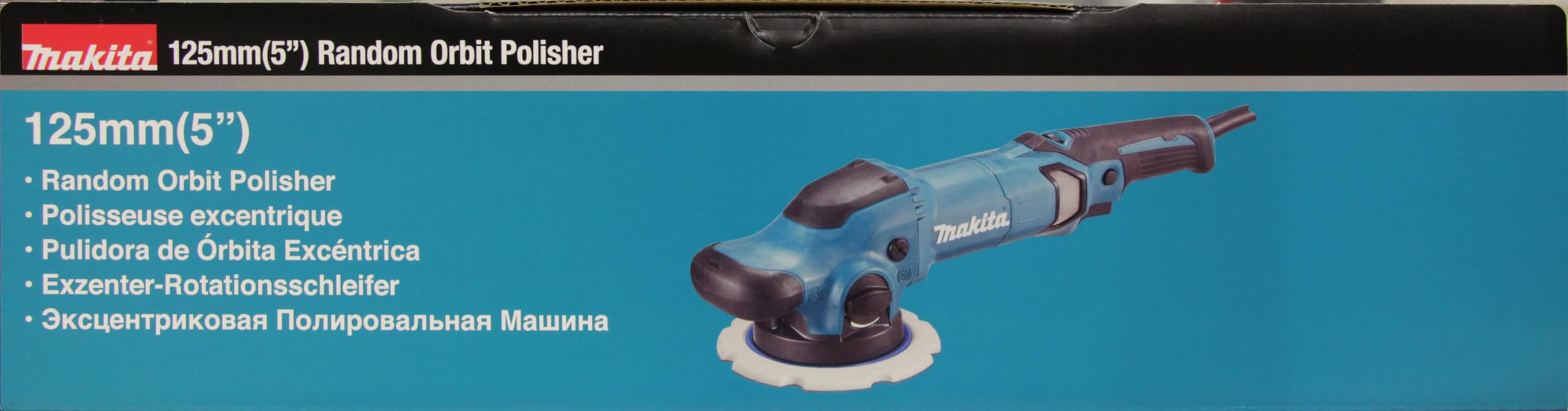 Makita PO5000C Exzenterpolierer, Schwarz