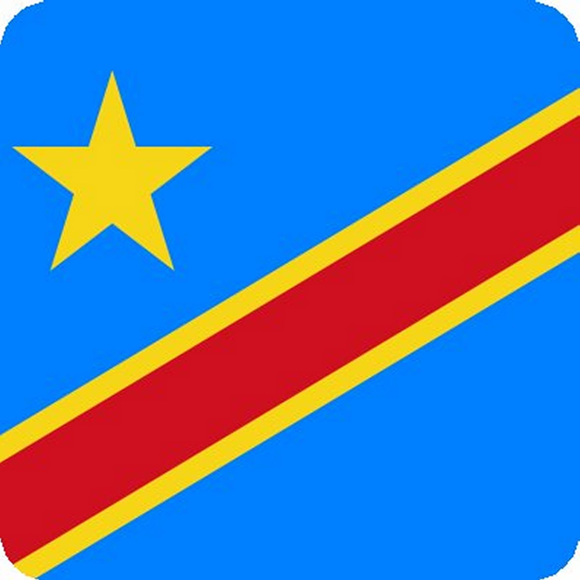 Congo DR 2006 Central Africa Square Fridge Magnet Fantastic Souvenir