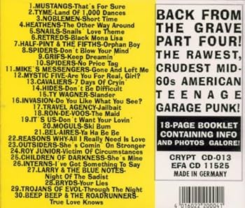 ガレージLP3点セットBack From The Grave 6他 ガレージLP3点セットBack From The Grave 6他 Back From The