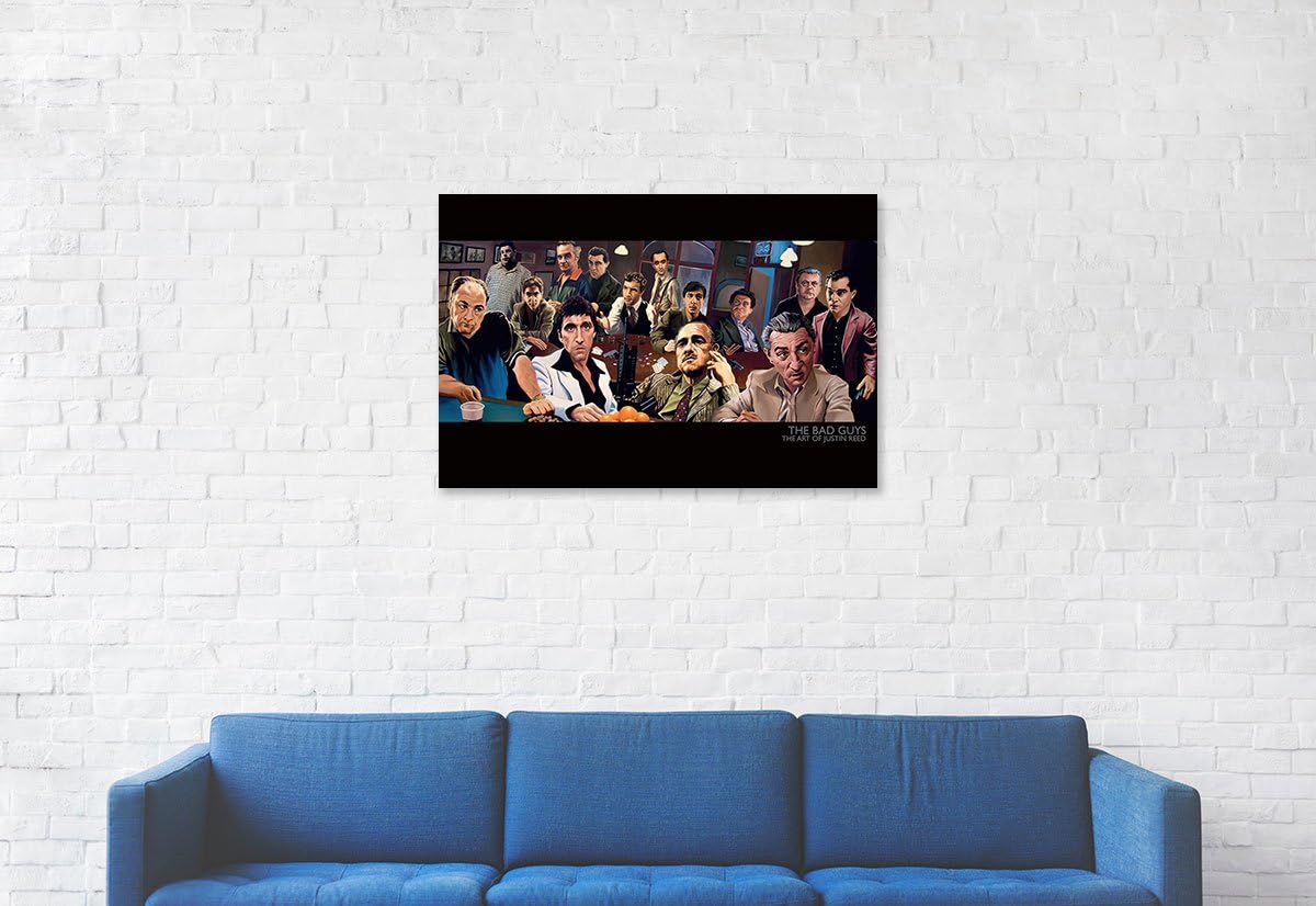 Amazon.com: The Bad Guys - The Art Of Justin Reed - Movie/Art