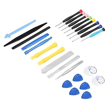 PATIKIL Phone Pry Opening Tools Kit Set 25 in 1 Spudger Tweezers for Cellphone Mobile Phone Laptop PC Repair