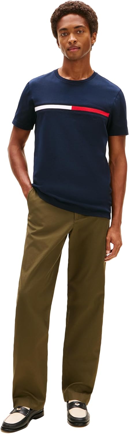 Tommy Hilfiger Mens Short Sleeve Tino T-Shirt - Image 3