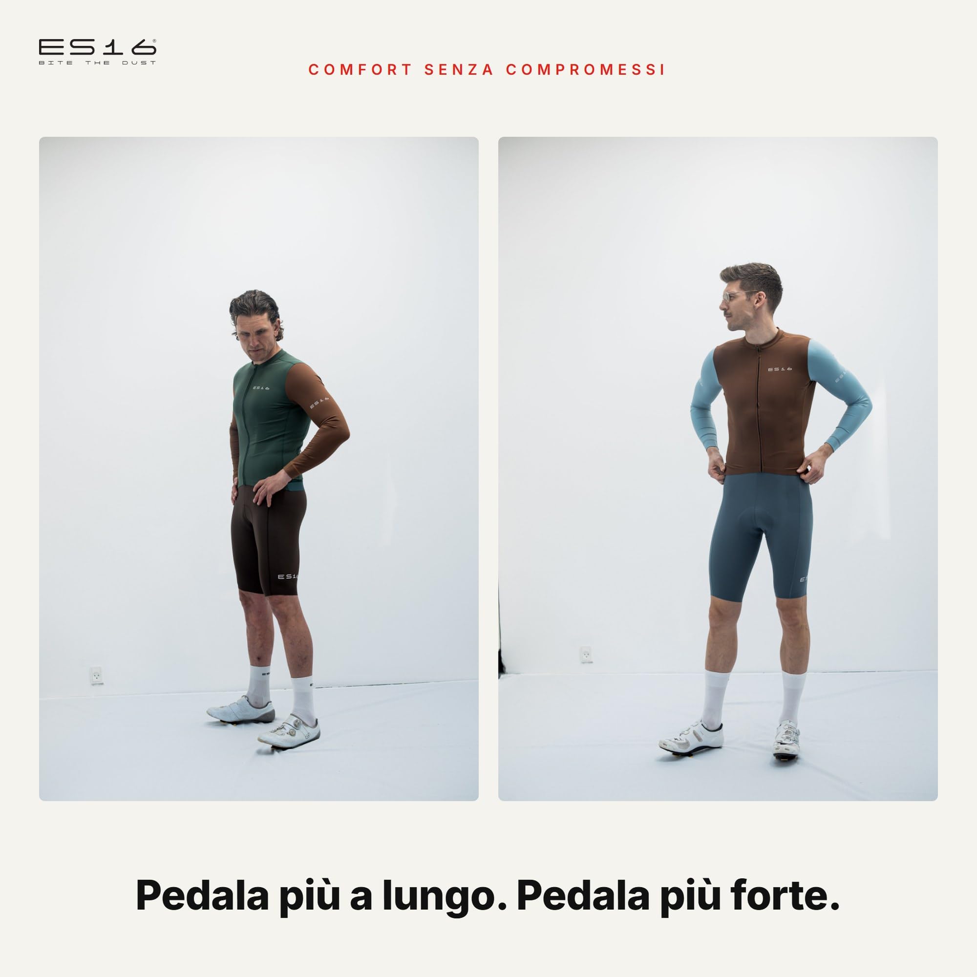 Maglia Maniche Lunghe Uomo | Premium Long-Sleeve Cycling Jersey con Inserti Mesh, Race-Fit e Cerniera – Traspirante per Mezze Stagioni
