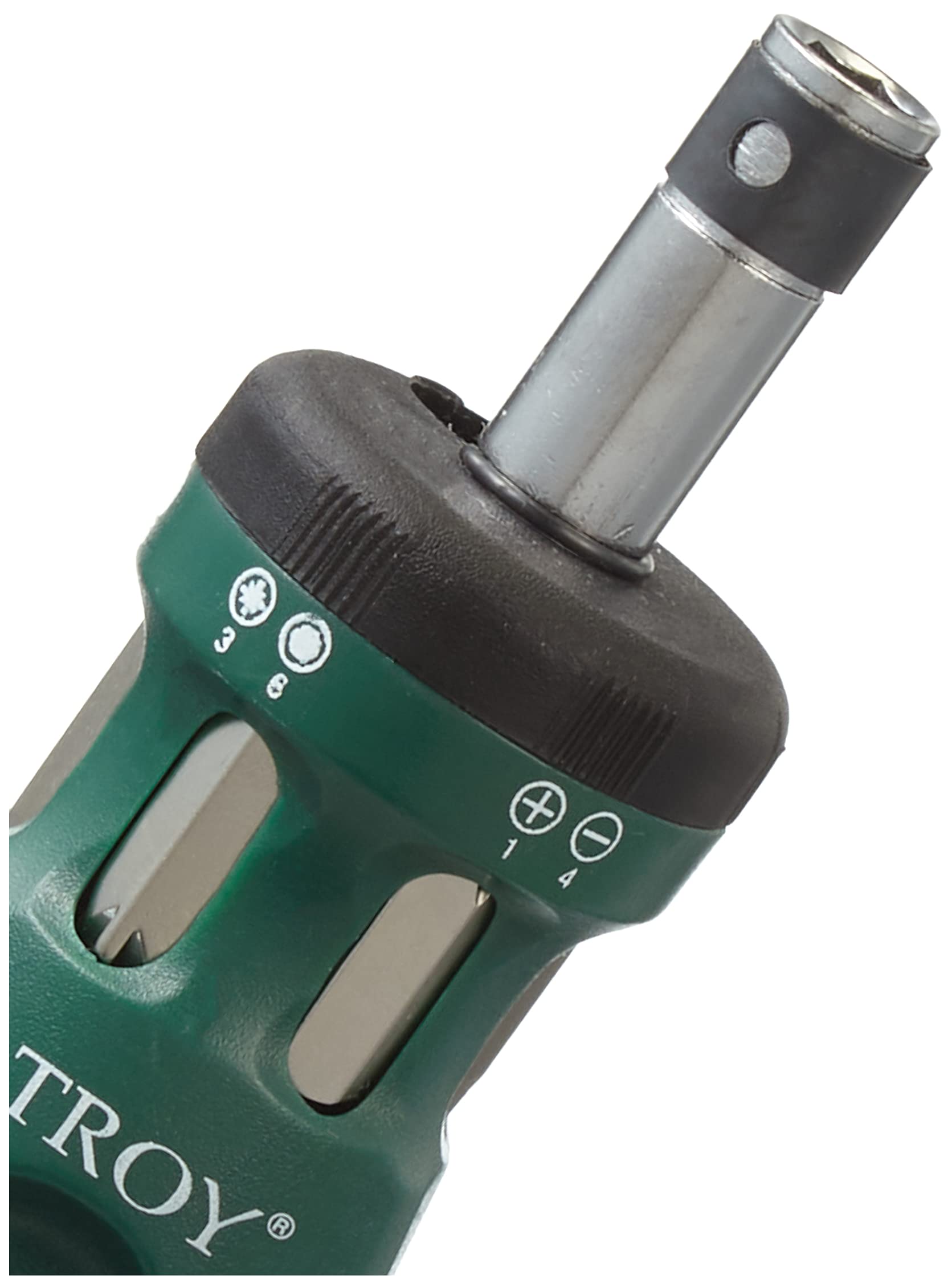 Troy T 22006 Bits Uçlu Cırcırlı Topaç Tornavida Seti