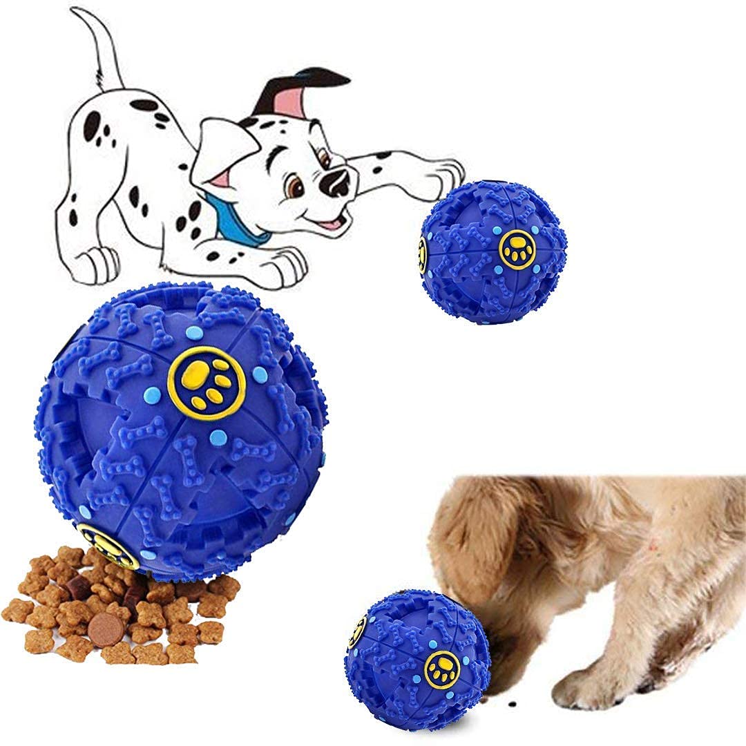 RvPaws Small Size Musical Cum IQ Treat Dispenser Chew Ball/Bite Resistant/Training Toy for Dog/Puppy/Cat/Kitten - Color May Vary (B09J28RB22) Amazon Price History, Amazon Price Tracker
