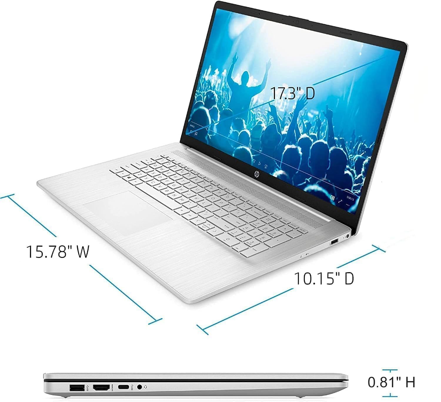 hp - 新品未開封　17.3インチ　HP 第11世代 Core i7 Amazon.com: HP 17 Laptop (17.3