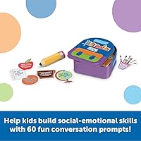 Vista 2 de Learning Resources Unpack Your Day Conversation Kit, 32 Pieces, Ages 5+, Social Emotional Learning Toys, Social Emotional Learning