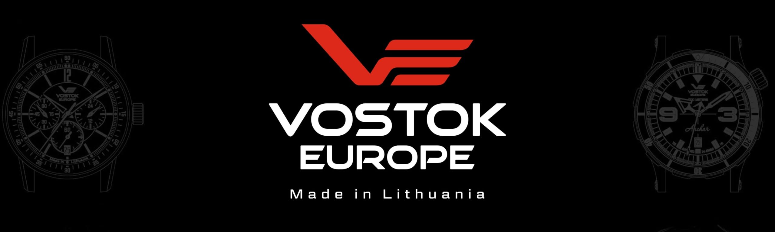 Reloj Vostok - Vk63-560b689 / Rozmiar: 43 czarny 5atm