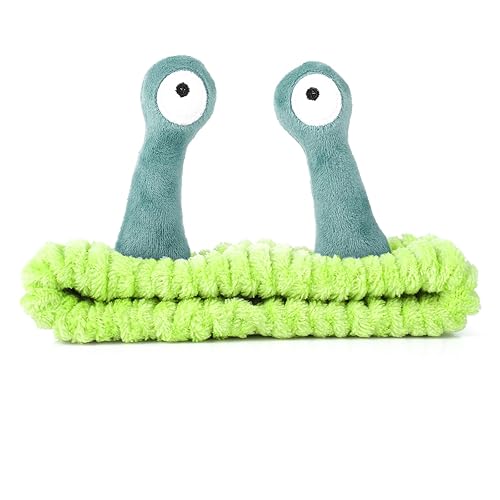 Miniatura 9 de Diadema de lavado facial, bandas para el cabello de spa de palma y caracol, diademas de maquillaje para mujeres, diadema elástica de forro polar