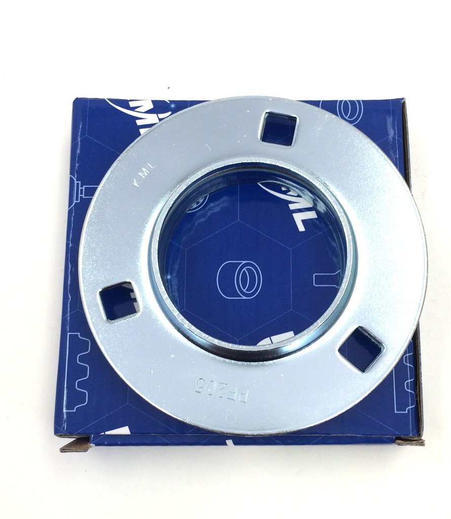 2X 20mm 3-Bolt Flange Bracket Unit Cast Iron UCFB204 Mounted Bearing UC204+FB204