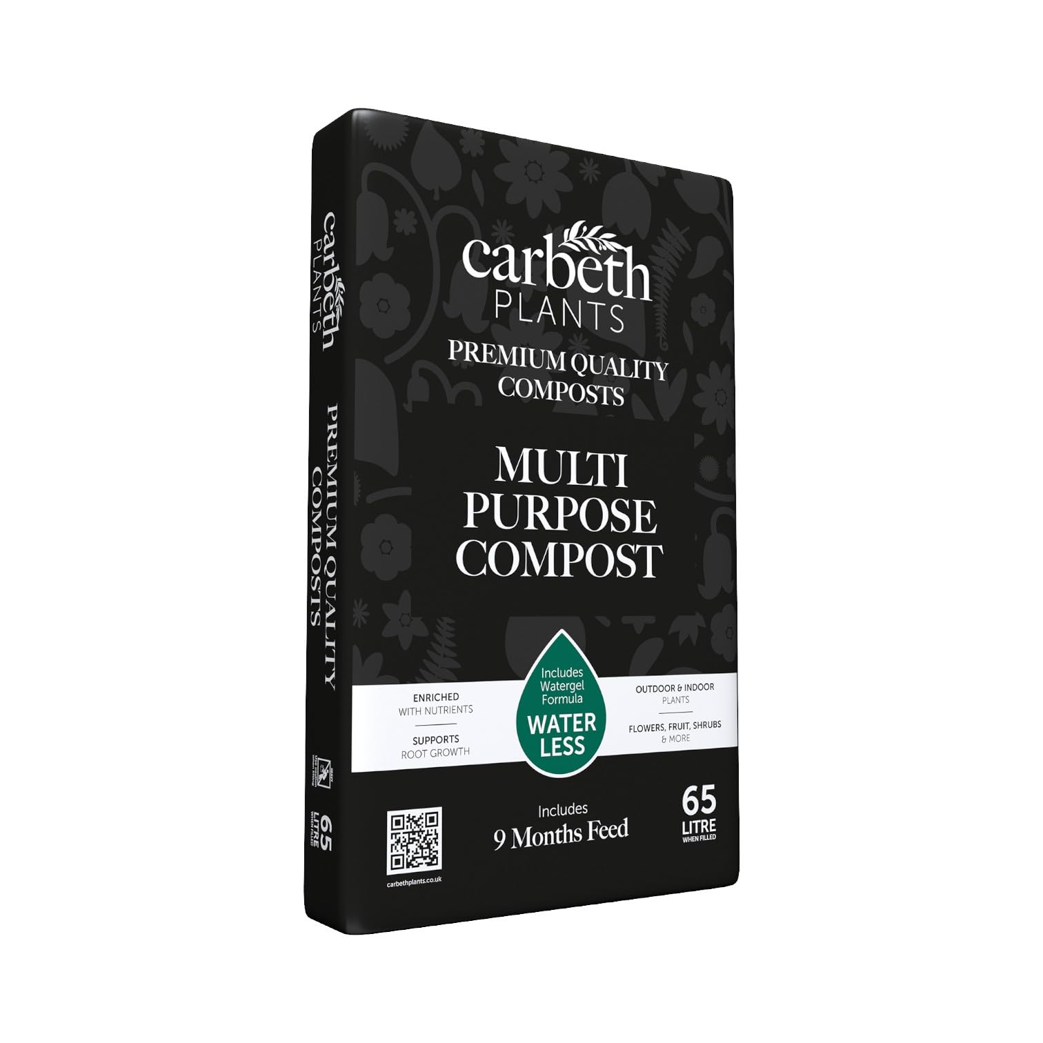 Carbeth Plants Multi Purpose Compost 65L with 9 Month Feed