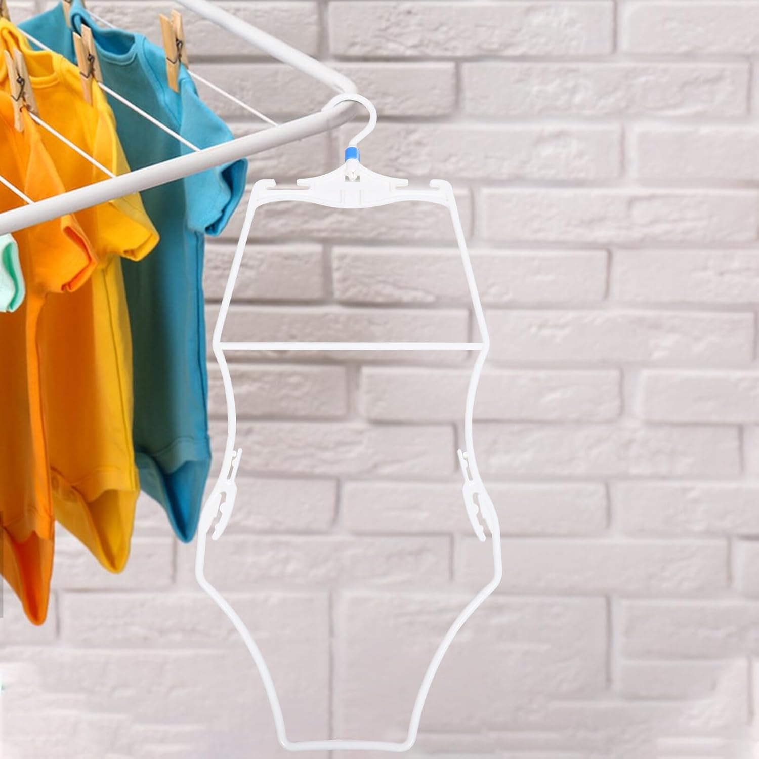 3pcs Swimsuit Hangers Body Shape Bikini Display Plastic Clothes Hangers for Boys and Swimwear Closet Organization