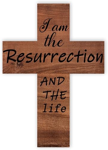 Miniatura 8 de Letrero de cruz con texto en inglés "I Can Do All Things Through Christ Who Strengthens", decoración del hogar, 8.5 x 12 pulgadas Puedo hacer todas