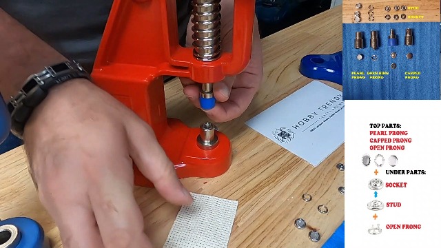 Watch How to Apply Prong Snaps with Hobby Trendy Press on Amazon Live