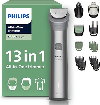 Aparador Philips All-in-One 13 em 1 Série 5000 à Prova d'água - MG5942/15