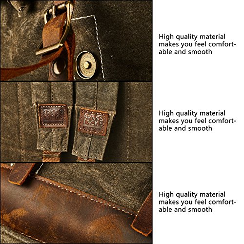 Brass Tacks Waxed Canvas Rucksack