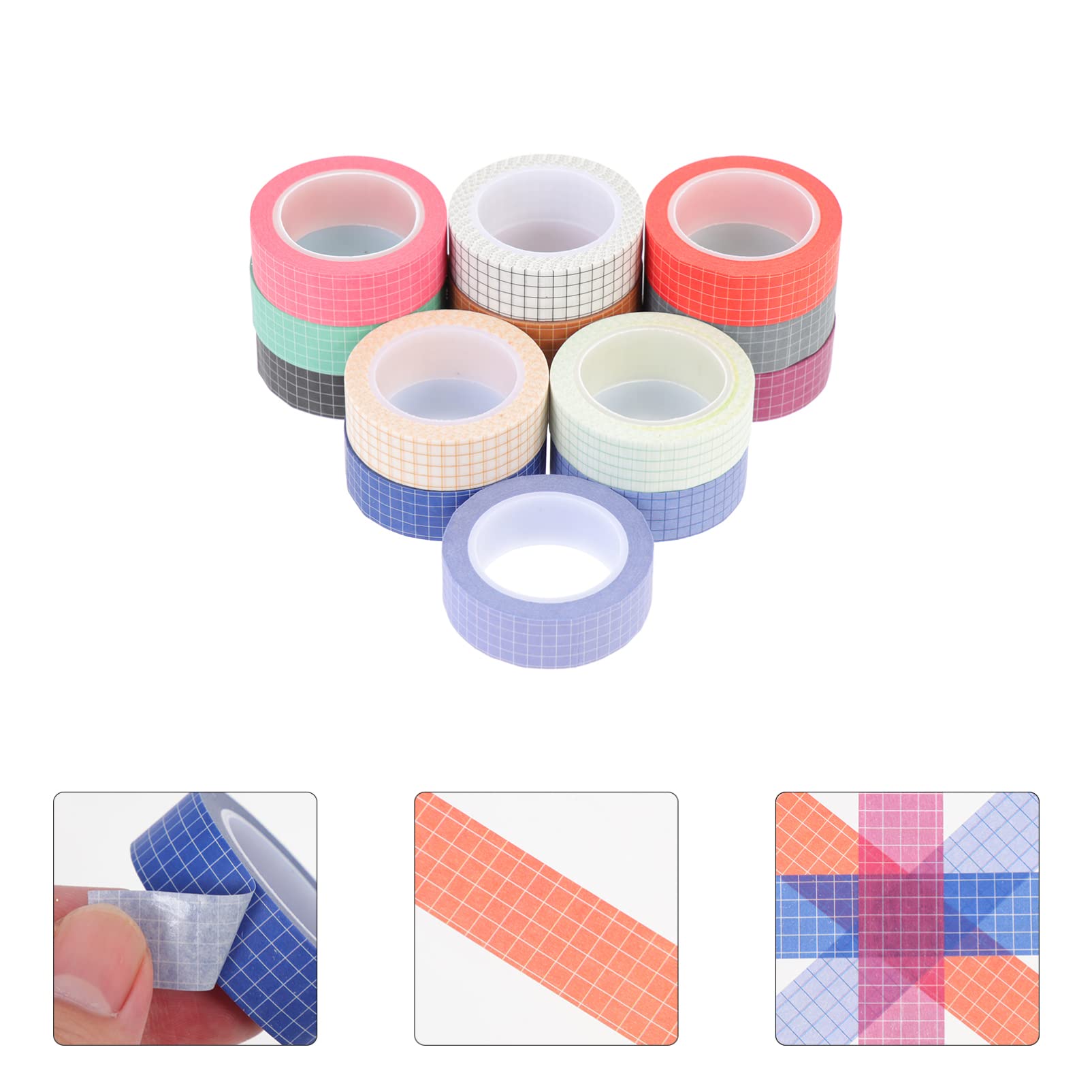 NUOBESTY 28rollos Cinta De Washi Tape Diseño Para Manualidades y Scrapbooking Para y Álbumes