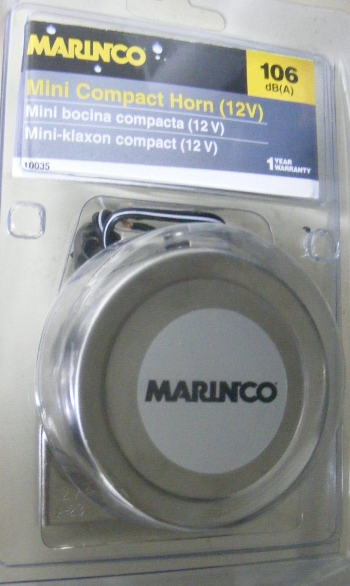 AMRA-10035 Stainless Steel Mini Compact Electric Horn