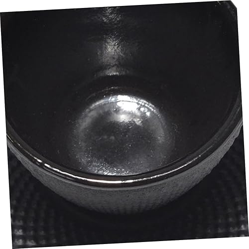 Miniatura 3 de Veemoon Tazas de té de hierro fundido, juego de tazas de té japonesas con platillo, diseño vintage para el hogar, oficina, restaurante