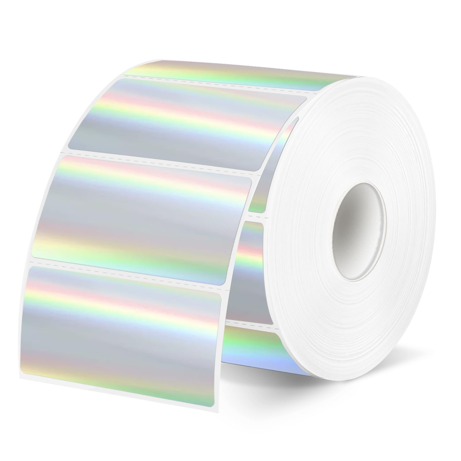 Yegawen Direct Thermal Label 2x1 Inch- Barcode Labels- Holographic Thermal Sticker Labels for Address, Shipping, Compatible with Rollo Label Printer &