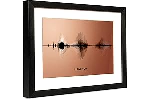 Custom Just So You Remember Bronze Soundwave Art