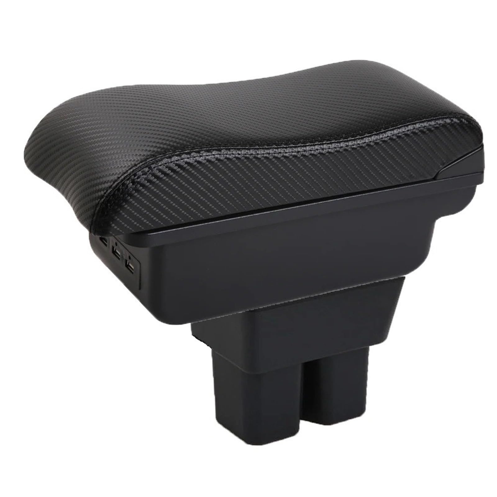 Hguvsjd B-3Usb-Black Line Armrest Box For Suzuki For Jimny Jb74 Central Armrest Storage Box Elbow Support For Drivers And Passengers Car Armrests(B-3Usb-Black Line)