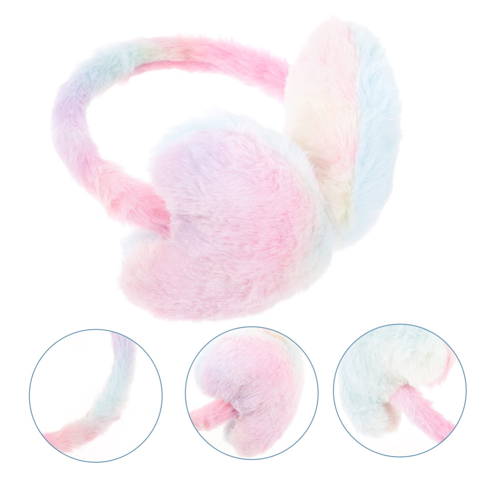 SOIMISS 4piezas Orejeras De Sintética Para Mujer Calentadores De Oídos y Ajustables Accesorios De Invierno Para Esquiar y Actividades