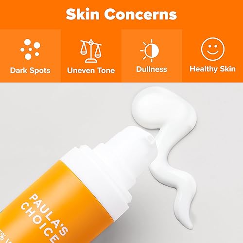 Miniatura 7 de Paula's Choice Suero con 25% de vitamina C con glutatión y antioxidantes, el suero facial mejora la decoloración, el tono desigual y reafirma, todo