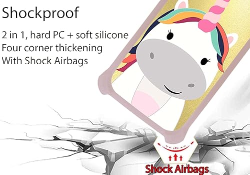 Miniatura 2 de Funda para Huawei Nova 10 Se compatible con Huawei Nova 10 Se con protector de pantalla de vidrio templado PC + TPU 2 en 1 soporte de anillo luz