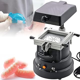 Dental Vacuum Forming Molding Machine, Lab Heat Thermoforming Motor Equipment, Orthodontic Retainer for Dental Clinics And Clinical Trials (110V)