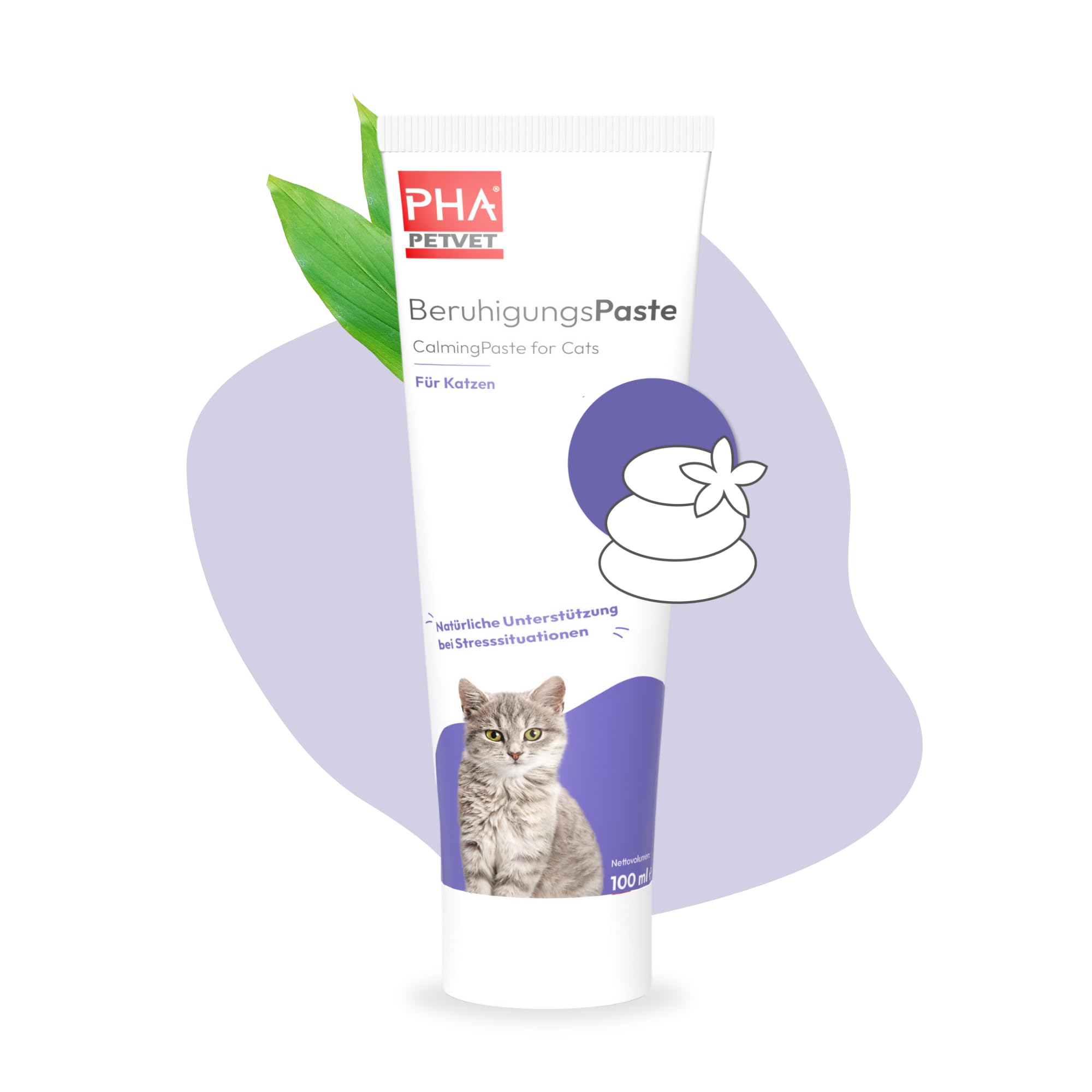 PHA BeruhigungsPaste für Katzen – Anti-Stress Paste (100 ml)