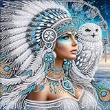 ZQEATRY Special Shape Diamond Art Kits for Adults,5D Diamond Painting Kits for Animal Eagle,DIY Crystal Rhinestones Gem Art for Adults Home Wall Decoration 12×12 Inch