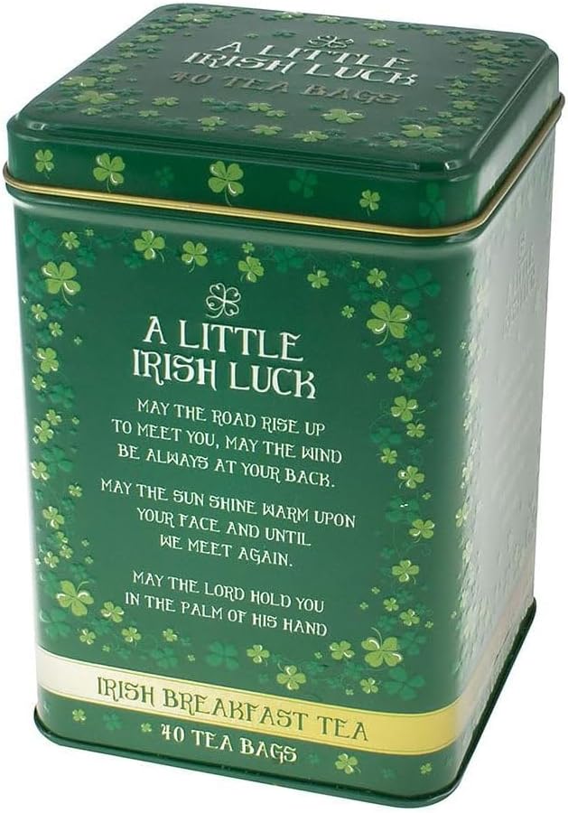 A Little Irish Luck Irish Breakfast Tea Tin
