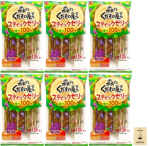 OKURUX [6/90{/ʏ`100%/F] X̂̉ XeBbN[[ ʏ`100 15{(225g) ×6 CHILLOUT PACK  Ԃǂ ݂ XeBbN[[ X̉ʕ X̂ ʏ`100 ʏ`100