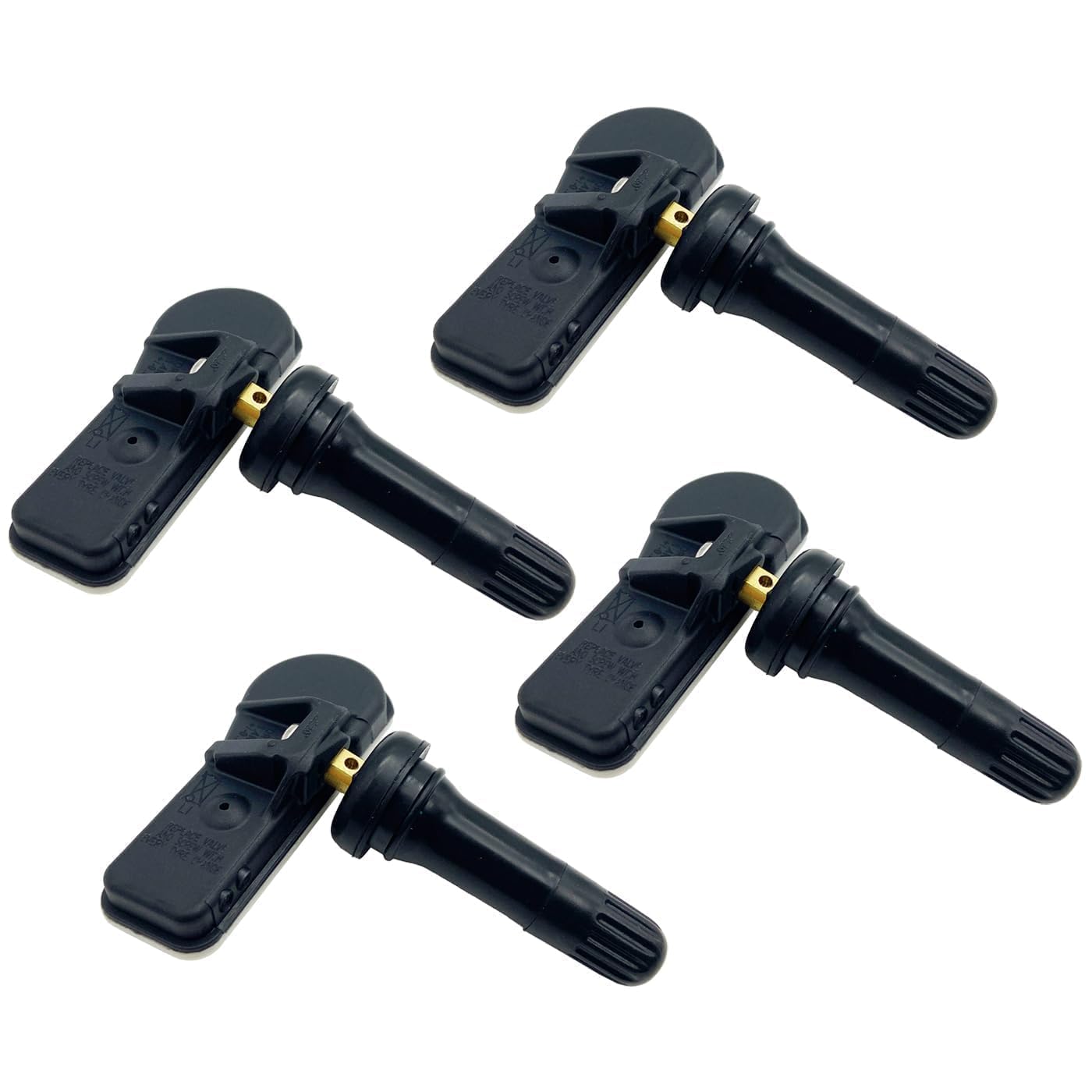 TPMS Sensor Pre-Programmed 433MHz Compatible with Hyundai and Kia Models Sonata Palisade Tucson Santa Fe Sedona Telluride Tire Pressure Sensor (4 PCS) 52933-C1100